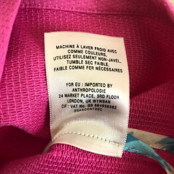 Anthropologie Barbiecore Pink Magenta Mini Skirt Size 0 with Pockets - Picture 7 of 8